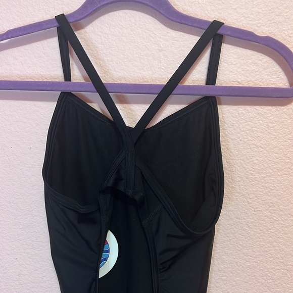 Sporti Thin Strap Athletic One Piece Swimsuit for Lap Swimming. Size S - Picture 7 of 11